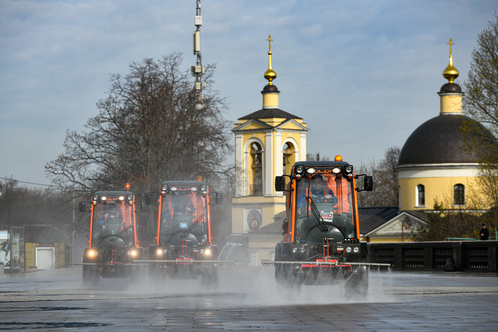 Москва обработке